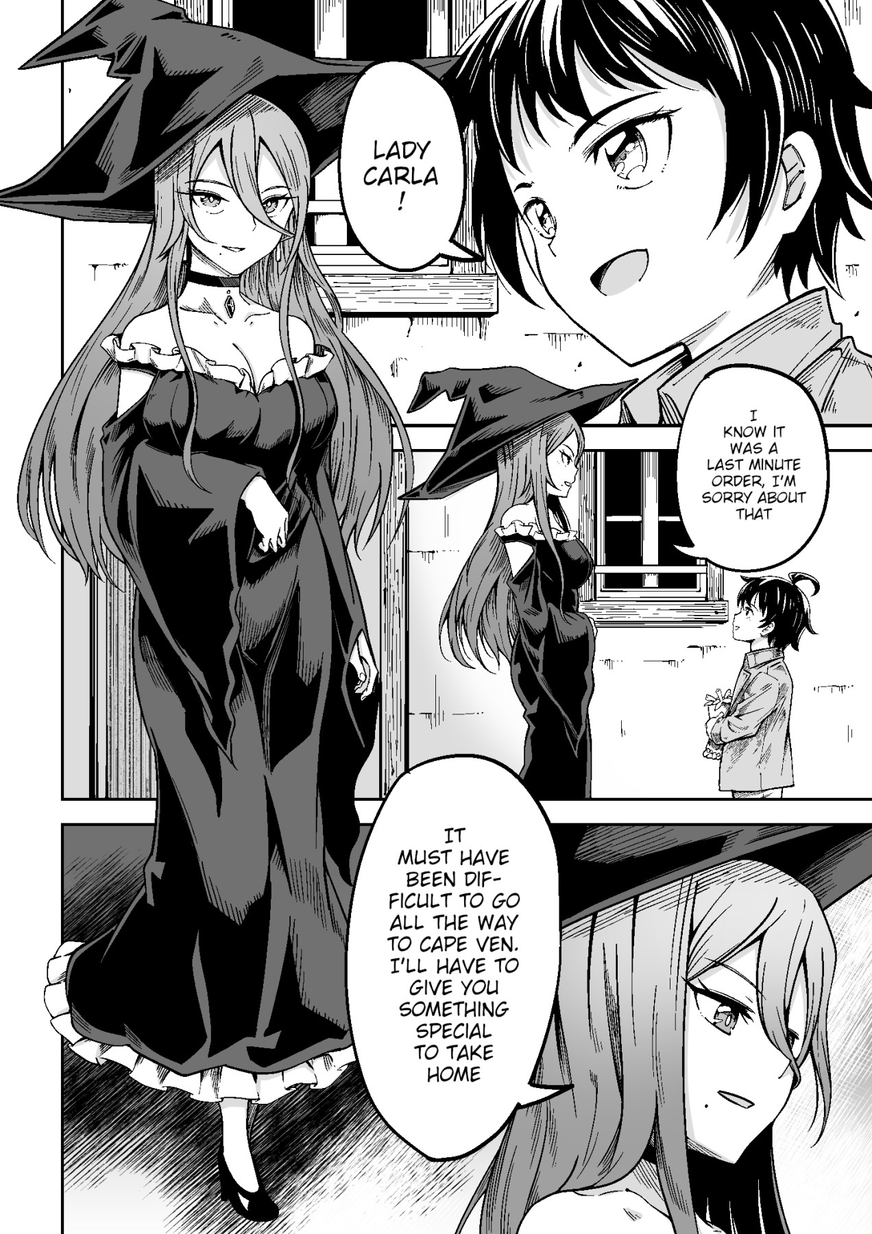 Hentai Manga Comic-The Witch And The Boy-Read-3